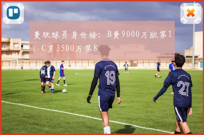 曼联球员身价榜：B费9000万欧第1，C罗3500万第8